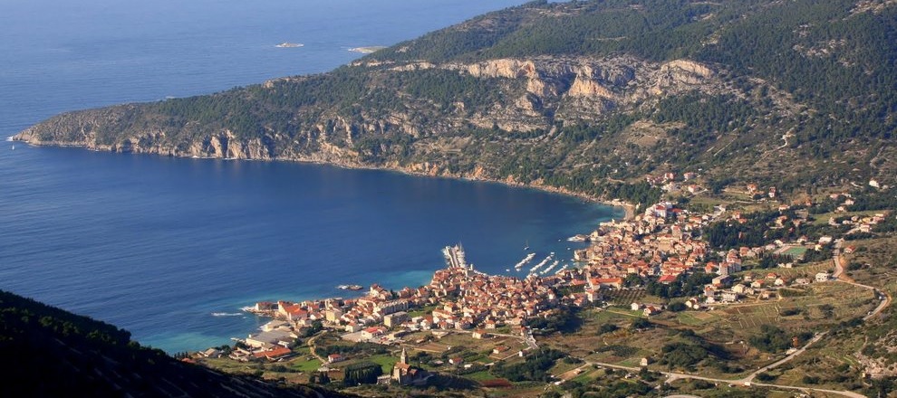 komiza, isola vis